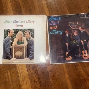 Peter Paul and Mary-1st Album-1962-Warner Bros WS 1449–2 Vinyl Records VG+ - Picture 1 of 5