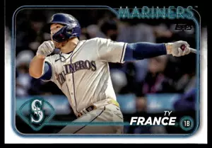 2024 Topps Series 2 #611 Ty France Seattle Mariners - Picture 1 of 2