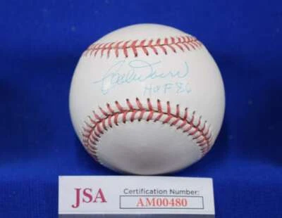 Bobby Doerr HOF 86 JSA COA Autograph Major League OML Signed Baseball - Image 1 of 2
