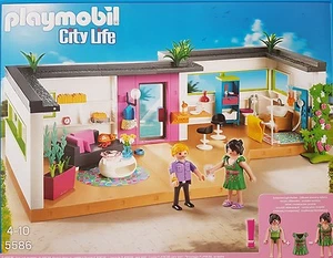 Playmobil 5586 Gästebungalow kombinierbar mit Moderne Luxusvilla 5574 Neu / Ovp - Picture 1 of 2