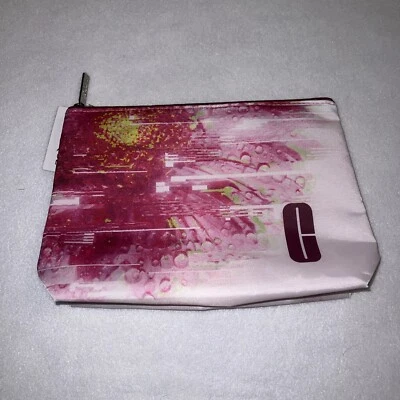 Clinque полный молнии косметики сумка розовый дизайн новый с ярлыками - Изображение 1 из 4