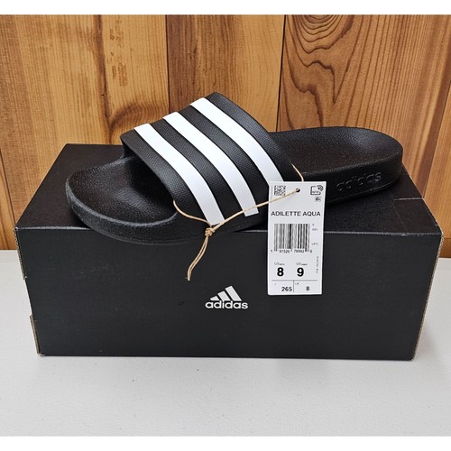 Adidas Adilette Aqua slide da donna nere taglia 9