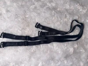 4 Pares NEGRO Ganchos Metal Deslizadores Espagueti Repuesto Lencería Sujetador Correas 3/8" - Imagen 1 de 3
