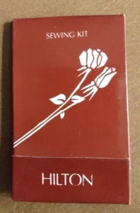 Vintage Hilton Hotel Sewing Mending Kit  - Picture 1 of 3