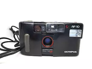 Olympus AF-10 35mm Kompaktkamera. 35mm f/3.5 Zuiko Festbrennweite Objektiv. funktionstüchtig - Bild 1 von 8