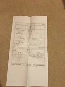 Aeromodeller scale drawing No. 3004 Albatros CV/17 1/48 & 1/72 scale - Picture 1 of 4