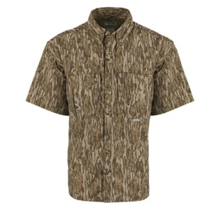 Drake Waterfowl EST Camo Wingshooter's Short Sleeve Shirt CHOOSE SIZE AND CAMO - Picture 1 of 4