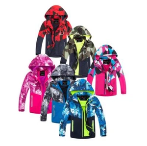 Juminox Jungen Outdoorjacke Windjacke Jacke Übergangsjacke Rot Größe 122/128 - Bild 1 von 10