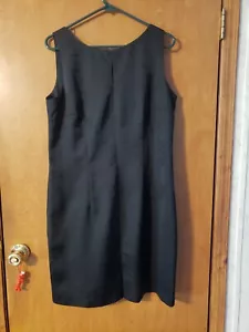 NWT Hillard & Hanson black Sheath Dress. Size 12 - Picture 1 of 10