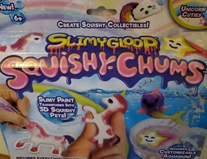 Slimygloop - Squishy Chums - Unicorn Cuties Transforms to 3D Squishy Pets Crafts - Picture 1 of 5