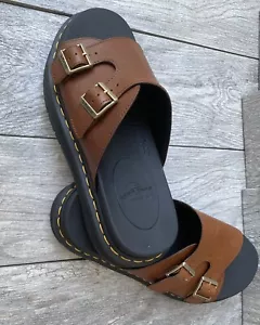 Dr Martens Sandali in pelle marrone donna 12, uomo 11 - Foto 1 di 9