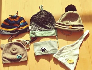 Baby- Kinder- Wintermützen Gr. 45 - 50 alles neuw. - Bild 1 von 1
