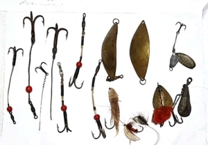 Restposten Vintage Devon Minnow Halterungen, Fliegen & Spinner - Bild 1 von 5