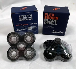 Paquete de 2 cuchillas de repuesto flexibles de acero inoxidable Freebird Flex Series - Imagen 1 de 5