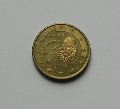 Moneda España 2008 - 10 céntimos de euro - AU+ tono brillo Foto 1 de 2