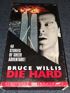 Die Hard VHS Bruce Willis Action Suspense Thriller Fox Video - Foto 1 di 6