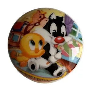 Baby Looney Tunes Wedgewood Fine Earthenware Tweety & Sylvester Trinket Box - Picture 1 of 9