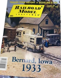 Railroad Model Craftsman Magazine July 1990 RARE Vintage - Picture 1 of 2