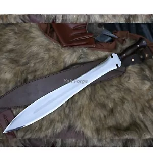 21 inches Celtic Leaf sword-Custom Sword-Hunting,Camping,Tactical Sword,Handmade - Picture 1 of 9
