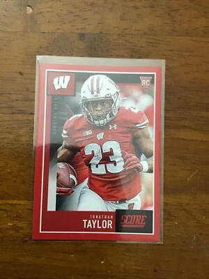 2020 SCORE FOOTBALL. BASE, INSERTS RED PARALLELS. Pick your card. - Image 1 of 4