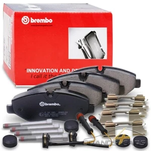 BREMBO BREMSBELÄGE + WARNKONTAKTE VORNE FÜR MERCEDES BENZ VITO MIXTO W-639 W447 - Bild 1 von 6