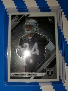 Johnathan Abram Optic RC NO.111 Panini Donruss