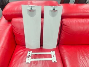BANG & OLUFSEN B&O BEOLAB 12.2 ACTIVE WHITE SPEAKERS WITH WALL BRACKETS - Picture 1 of 13
