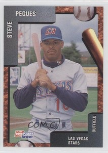 1992 Fleer ProCards Minor League Steve Pegues #2806