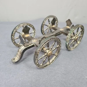 Vintage Silver Plated Artillery Cannon Carriage After Eights Mints 1950’s - Picture 1 of 9