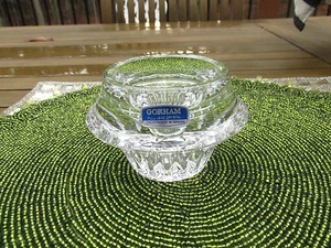 Vintage Gorham Full Lead Crystal Candleholder Nachtmann W GERMANY  - Picture 1 of 7