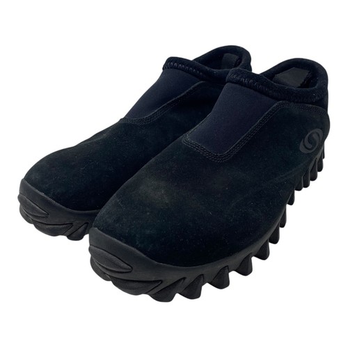 Scarpe mocassini da neve vintage Y2K Salomon Contragrip taglia 10 5 nere slip on escursionismo