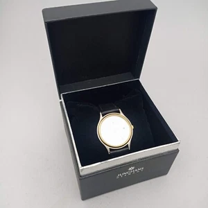 Junghans Quartz WR 30m 34.5mm Steel Gold 41/1127 Collectible Watch Vintage - Imagen 1 de 13