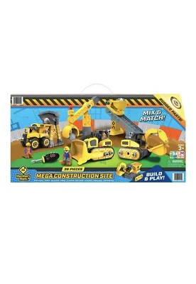 Member’s Mark Mega Construction Site 39 Pieces Build & Play Set - Image 1 of 4