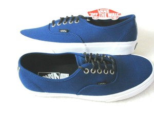dark blue authentic vans