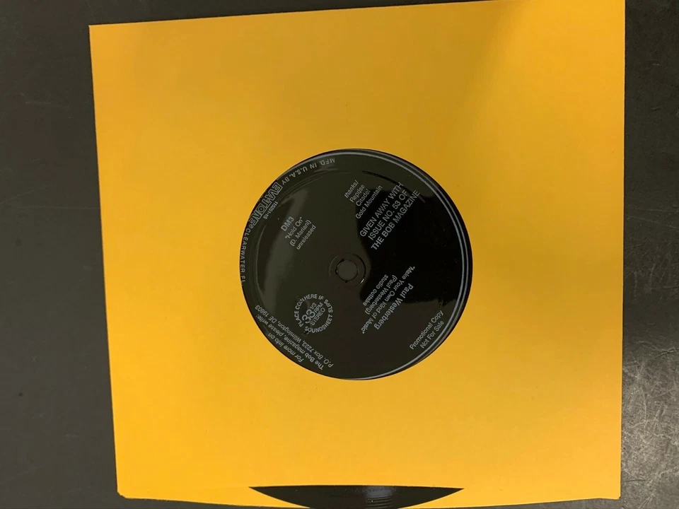 Vtg The Bob Rock Magazine Flexi 45 DM3 Paul Westerberg Foto 1 de 1