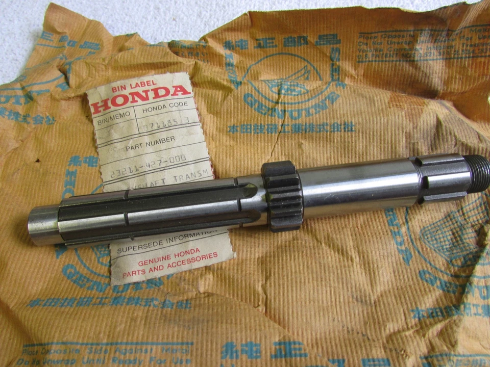 NOS 79-83 HONDA XL185S XL185 83-84 XL200R 88 NX125 TRANSMISIÓN EJE PRINCIPAL 13T Foto 1 de 1