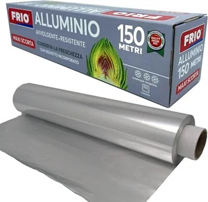 FRIO Aluminio Rollo Para Alimentos Con Cartador Electrico Onboard Papel Plata - Imagen 1 de 6