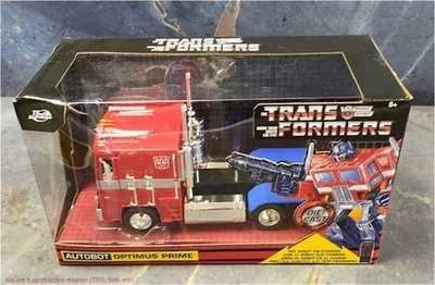 变形金刚 G1 Optimus Prime 卡车带机器人底盘压铸汽车查看详细信息 — 第 1/2 张图片
