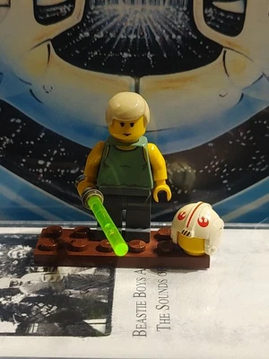Lego Star Wars Empire Strikes Back 4502 Dagobah Luke Skywalker Minifigure SW0106 - Image 1 of 4