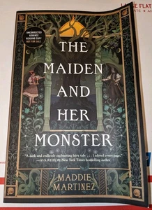 The Maiden and Her Monster by Maddie Martinez - NEW Uncorrected Proof ARC 2025 - Picture 1 of 3