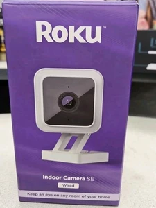 Roku Smart Home Innenkamera SE WLAN Überwachungskamera kabelgebunden gebraucht - Bild 1 von 2
