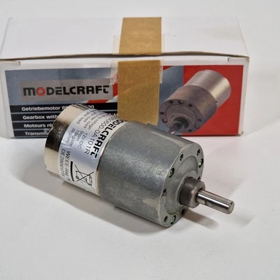 Modelcraft 12V Getriebemotor 1:600 Untersetzung 10 U/min RB350600-0A101R DEFEKT! - Bild 1 von 4