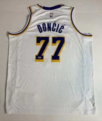 Luka Doncic Los Angeles Lakers Signed Autographed Jersey PSA/DNA - Image 1 of 3