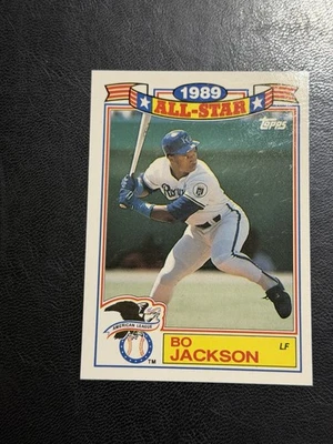 Tarjeta Topps All Star Bo Jackson 1990 #17 Foto 1 de 2
