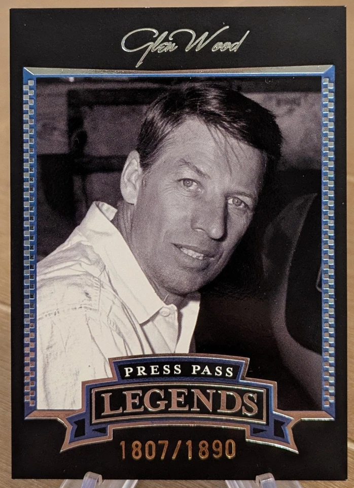 2005 Press Pass Legends Silver 1807/1890 Glen Wood - Image 1 of 1