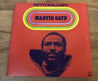 Marvin Gaye Anthology 1974 White Label Promo 3xLP Motown M 791A3-2 DJ w/ Booklet - Image 1 of 4