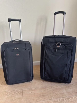 2Set Victorinox Two Wheeled Travel Luggage with Garment bag 24” & 26” Expandable - Image 1 of 4