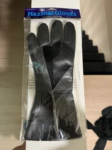 Guantes Disfraz Traje Hazmat Adulto Nuevos con Etiquetas - Imagen 1 de 6