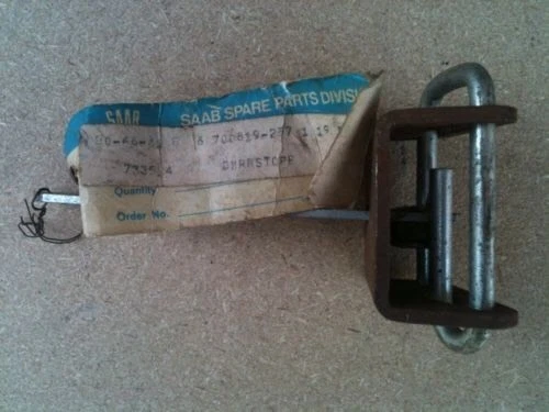 SAAB 96 SPORT 2 STROKE BULLNOSE V4 1964 1965 1966 DOOR STOPER MECHANISM N.O.S - Image 1 of 1