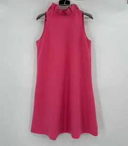 Biesen Hot Pink Blythe Kleid L Ärmellos Rüschenkragen Schleife Cocktail Party * - Bild 1 von 8